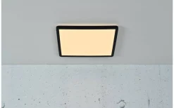 Oja Square Plafond 29cm CCT 3-stegs DIM LED 3000/4000K 14,5W Svart IP54