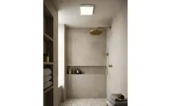 Oja Square Plafond 29cm CCT 3-stegs DIM LED 3000/4000K 14,5W Krom IP54