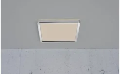 Oja Square Plafond 29cm CCT 3-stegs DIM LED 3000/4000K 14,5W Krom IP54