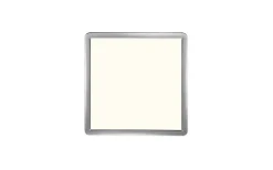 Oja Square Plafond 29cm CCT 3-stegs DIM LED 3000/4000K 14,5W Krom IP54
