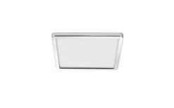 Oja Square Plafond 29cm CCT 3-stegs DIM LED 3000/4000K 14,5W Krom IP54