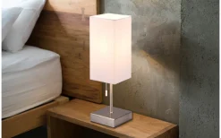 Ole Bordslampa E14 borstat stål