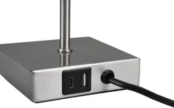 Ole Bordslampa E14 borstat stål