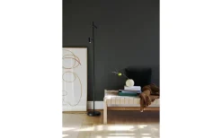 Omari Golvlampa 141cm 3-steg DIM Svart