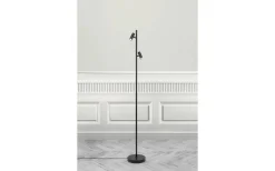 Omari Golvlampa 141cm 3-steg DIM Svart