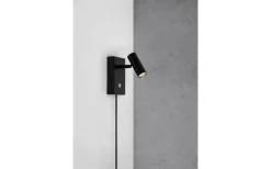 Omari Vägglampa 3-steg DIM LED 2700K 3,2W Svart