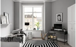 Omega Bordslampa 69cm Svartkrom