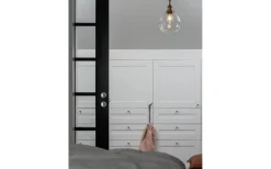 Omega Plafond 20cm Svart/Mässing