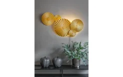 Omega Vägglampa 70cm LED 4,2W Borstad Mässing