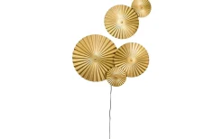 Omega Vägglampa 70cm LED 4,2W Borstad Mässing