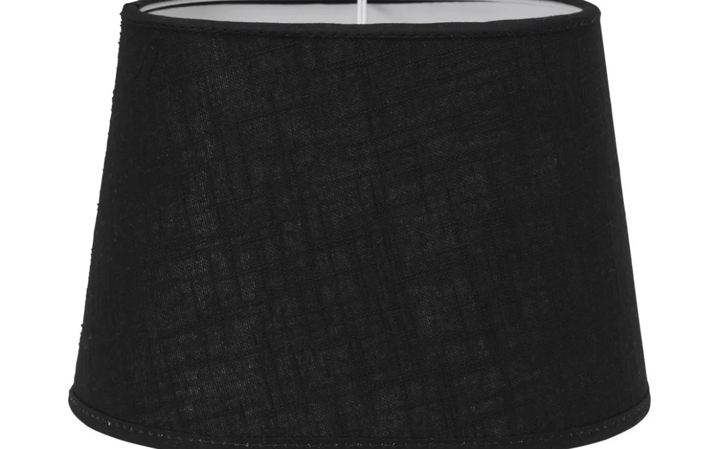 Omera Lampskärm Oval 32cm Classico Svart
