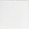 Omera Oval Lampskärm 23cm Classico Vit