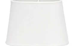 Omera Oval Lampskärm 32cm Classico Vit