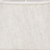 Omera Oval Lampskärm 20cm Lin Ljus Beige