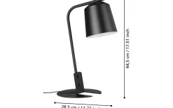 Oneda Skrivbordslampa 45cm Svart
