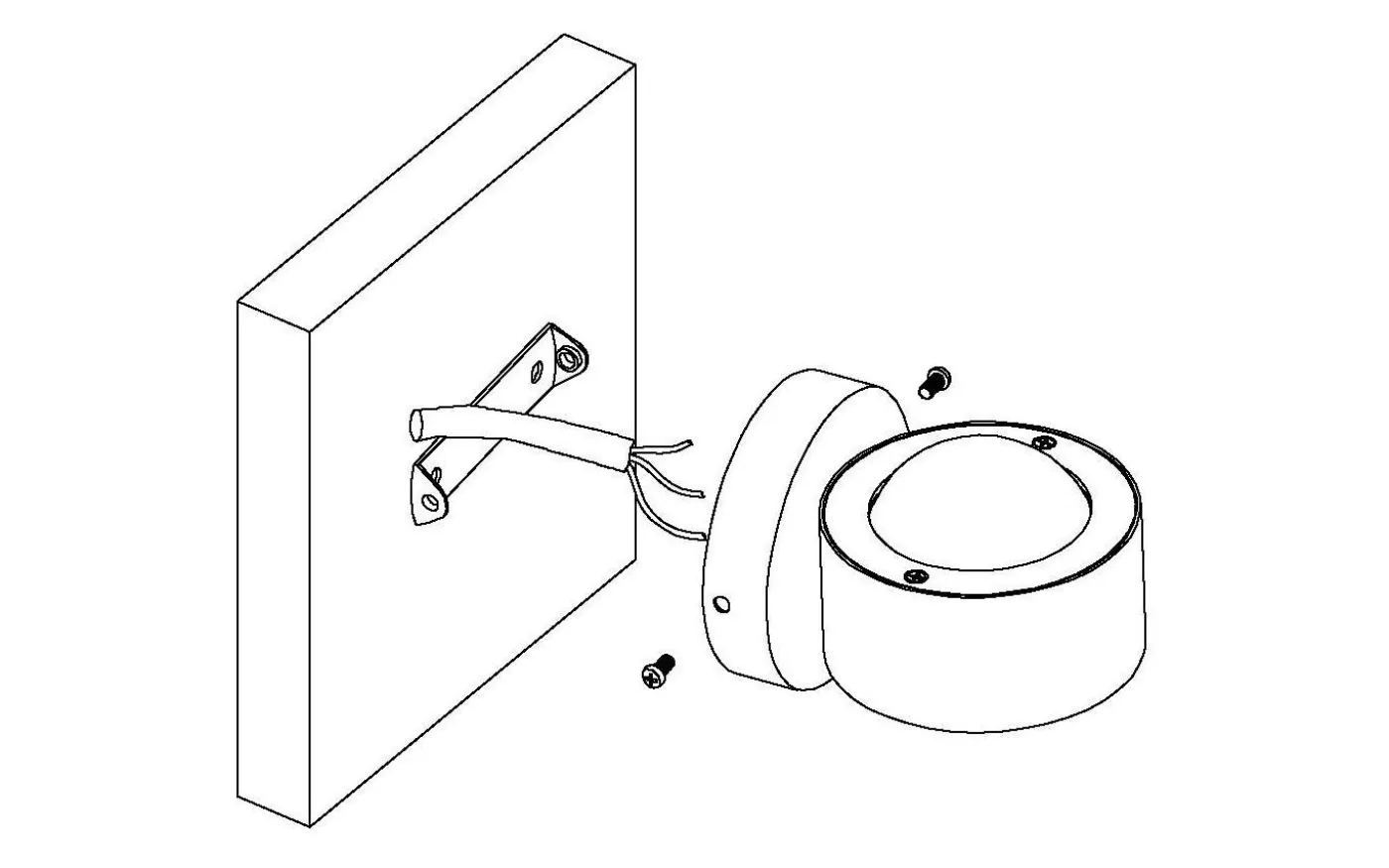 Ono 2 Vägglampa LED 3000K 2x2,5W Vit