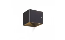 Onyx Vägglampa Svart LED 5W 3000K