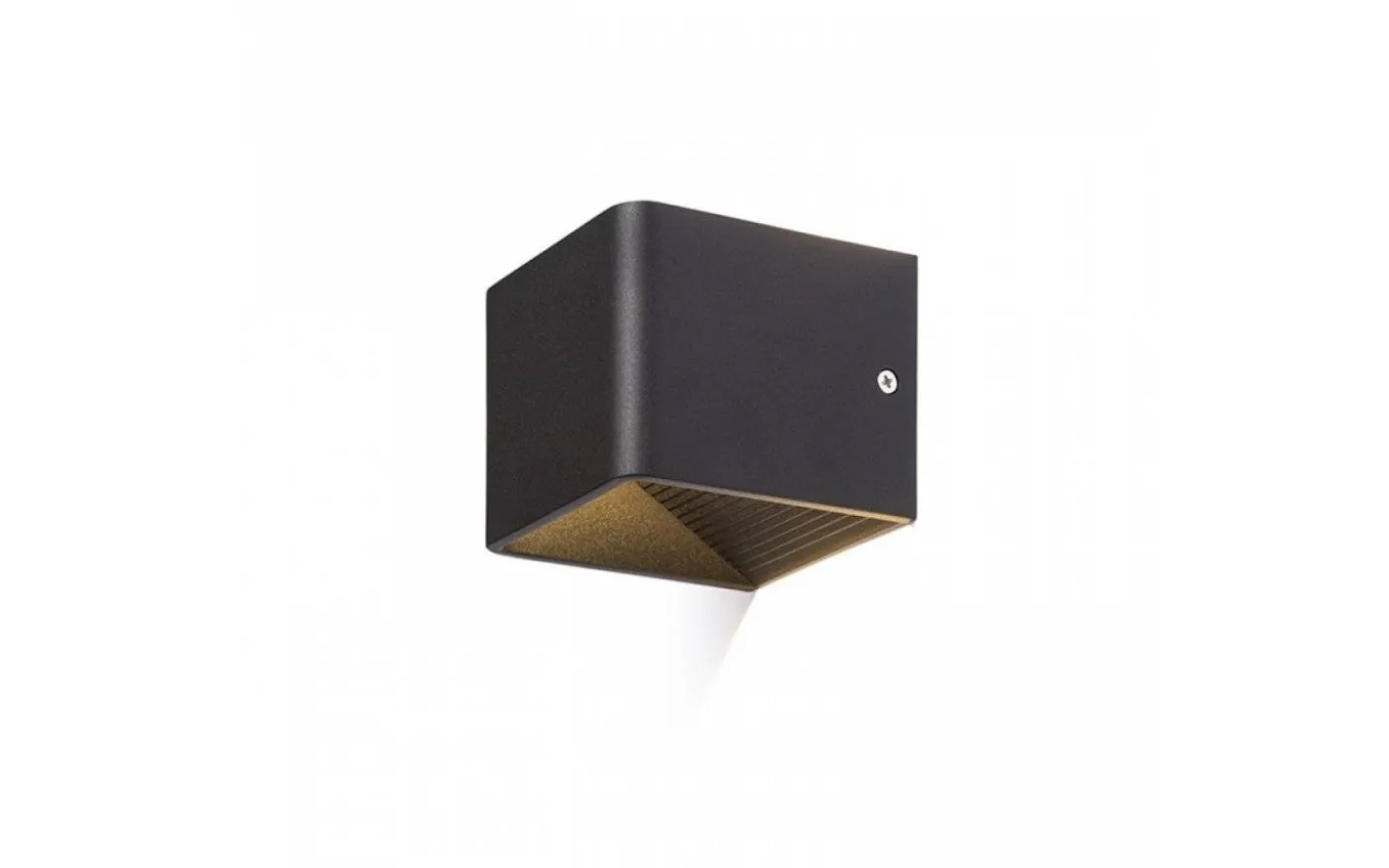 Onyx Vägglampa Svart LED 5W 3000K