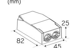 Optic Quick ISO Spotlight 4000K 6W Vit IP44