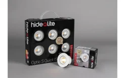 Optic S Quick ISO 6-pack Spotlight Dim to Warm 4,5W Vit IP44