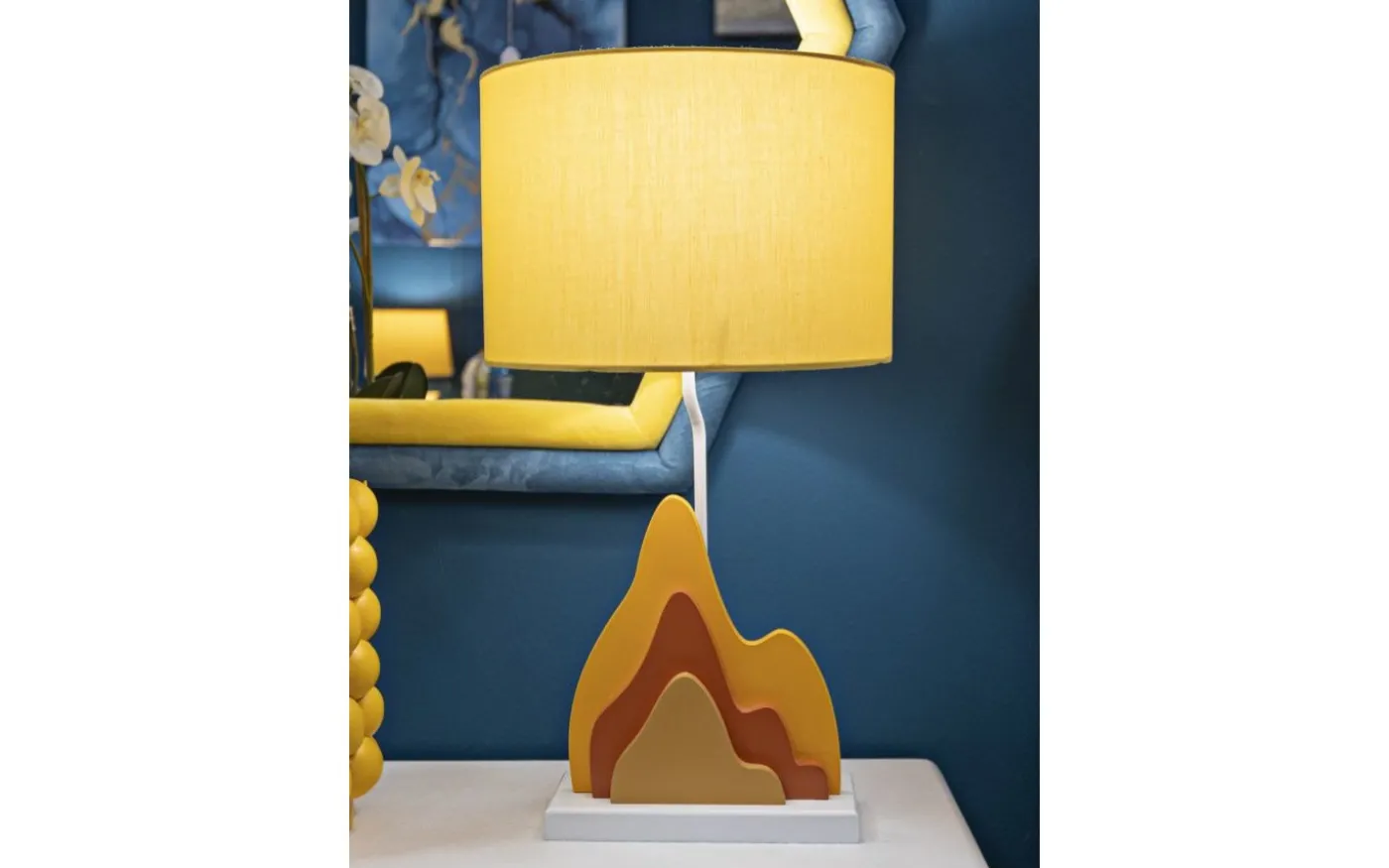 Optimo Bordslampa 57cm Gul