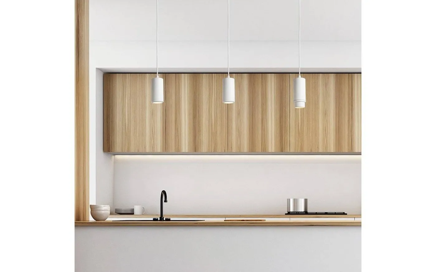 Optimus Fönsterlampa med Zoom 5,5cm Vit