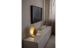 Orbit Bordslampa 32cm Beige/Travertin
