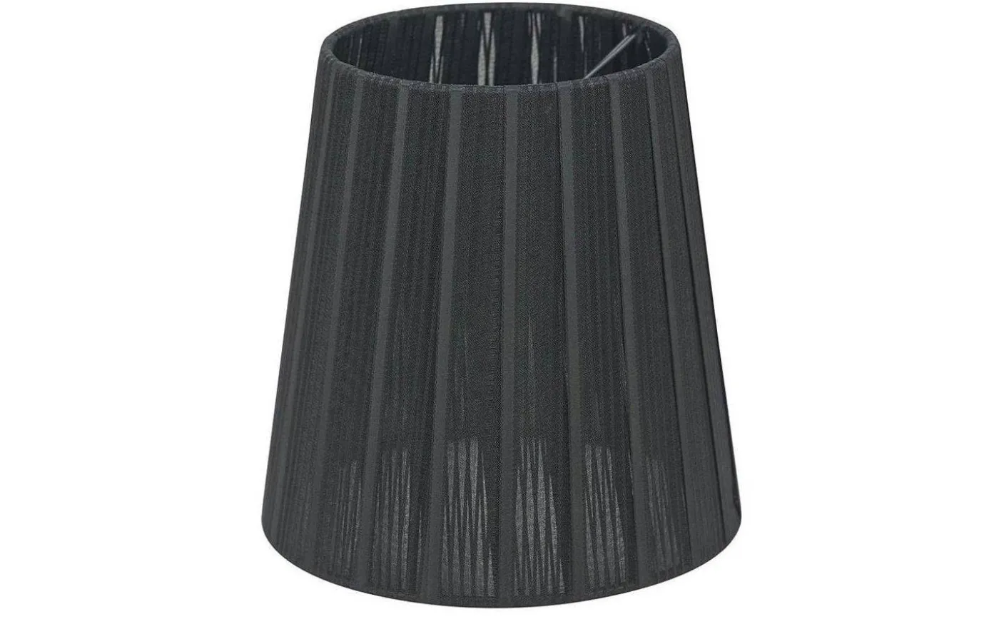 Organza Lampskärm Ø17cm Svart