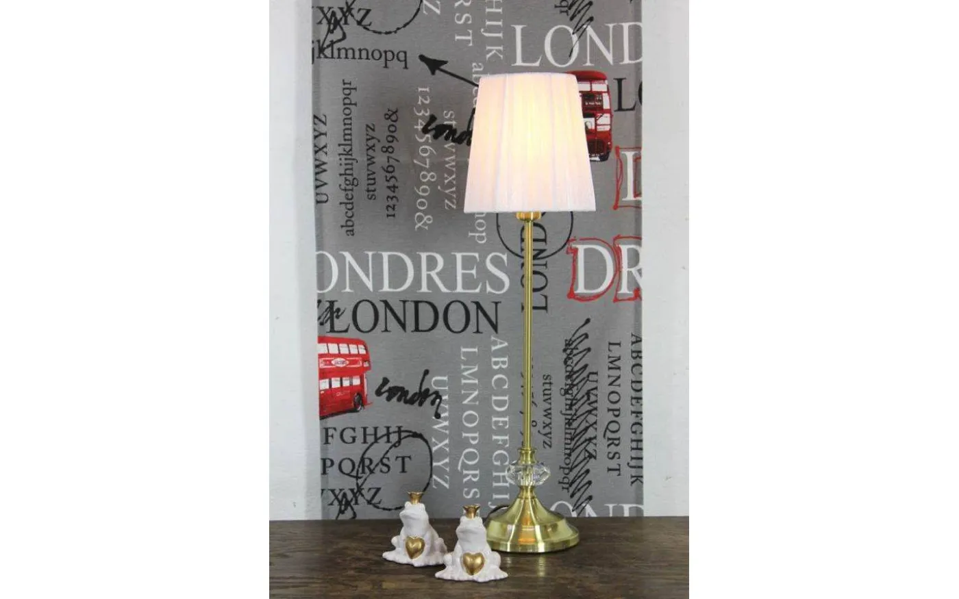 Organza Lampskärm Ø14,5cm Vit