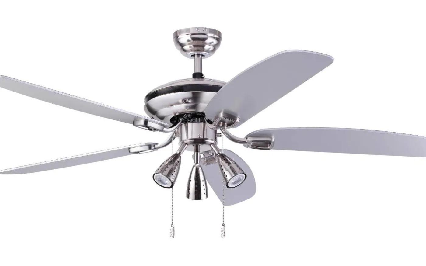 Orion 132cm Takfläkt Nickel/Svart