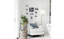 Orlando Golvlampa 157cm Mässing/Vit