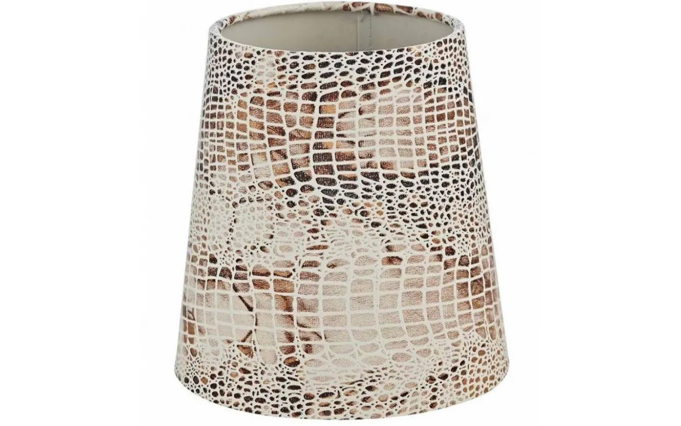 Ormskinn Lampskärm Ø17cm Vit