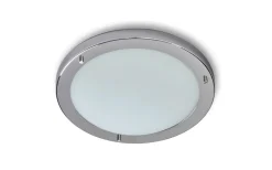 Orust Plafond Ø31cm Krom IP54
