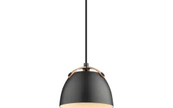 Oslo Fönsterlampa Ø16cm Svart/Ek