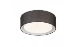 Otis Plafond 50cm 3xE27 Svart/Vit