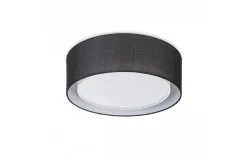 Otis Plafond 50cm 3xE27 Svart/Vit