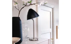 Oulu Bordslampa 47cm Svart/Borstad Stål