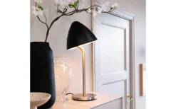 Oulu Bordslampa 47cm Svart/Borstad Stål