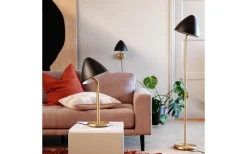 Oulu Vägglampa Svart/Mässing