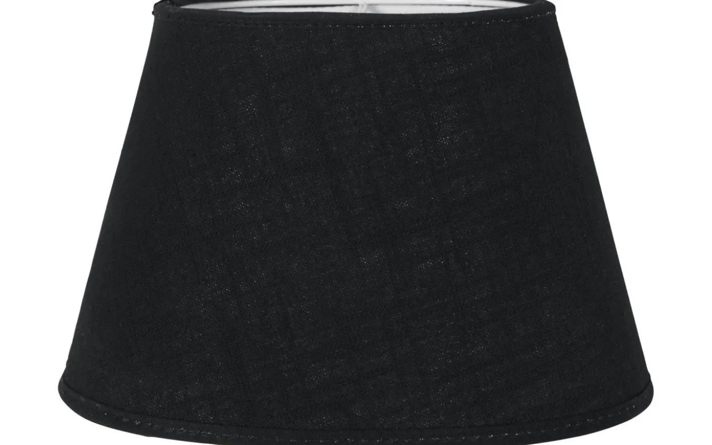 Oval Lampskärm 42cm Classico Svart
