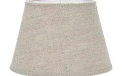 Oval Lampskärm 15cm Lin Natur