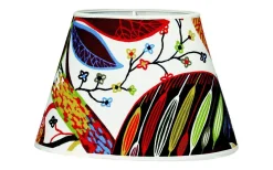 Oval Lampskärm 25cm Mönstrad Frank Rost