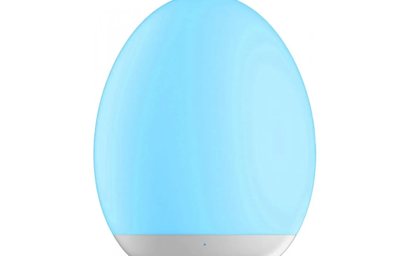 Oval Uppladdningsbar Nattlampa LED RGB+W 11cm