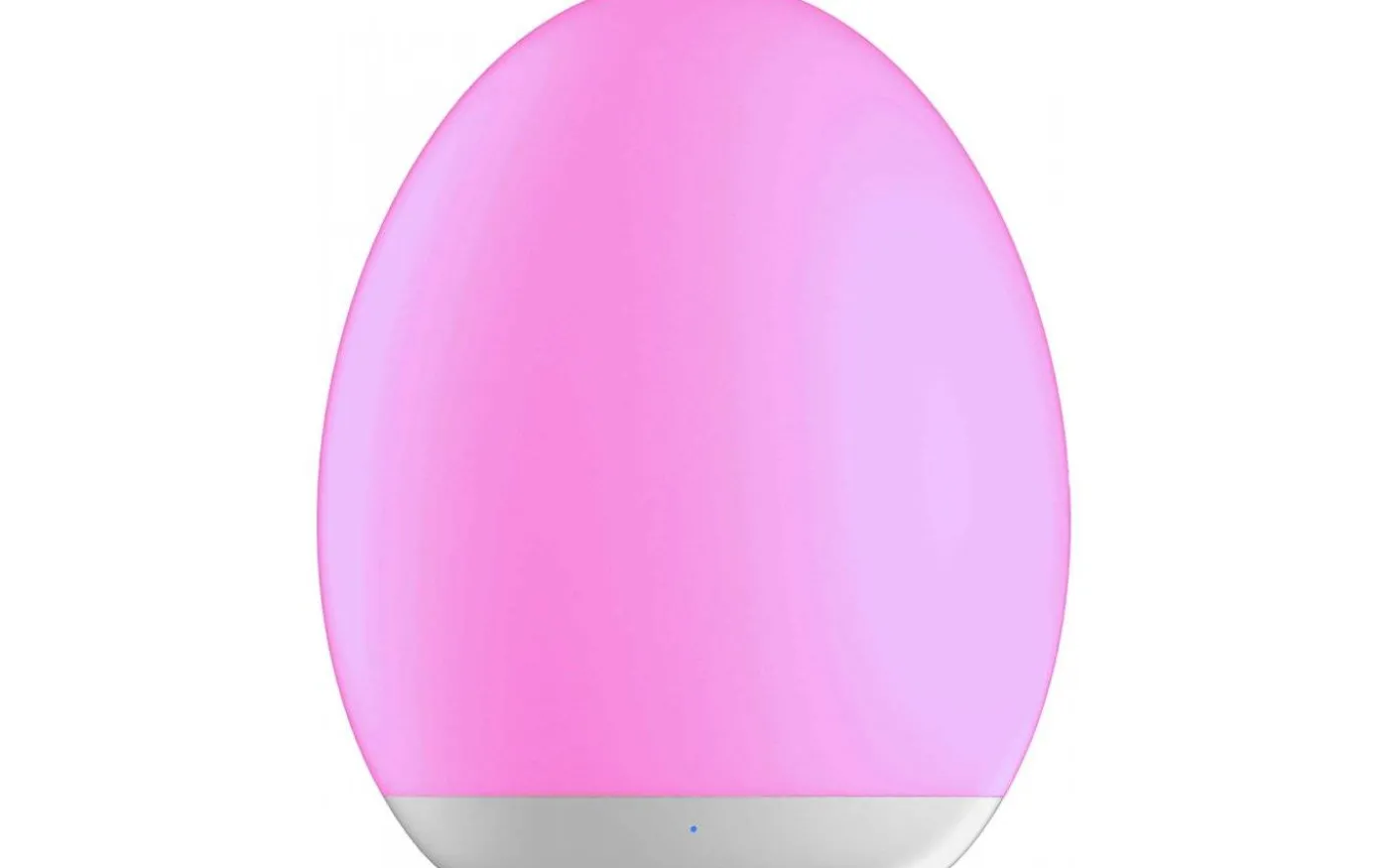 Oval Uppladdningsbar Nattlampa LED RGB+W 11cm