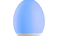 Oval Uppladdningsbar Nattlampa LED RGB+W 11cm