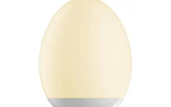 Oval Uppladdningsbar Nattlampa LED RGB+W 11cm