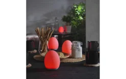 Oval Uppladdningsbar Nattlampa LED RGB+W 11cm