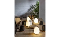 Oval Uppladdningsbar Nattlampa LED RGB+W 11cm