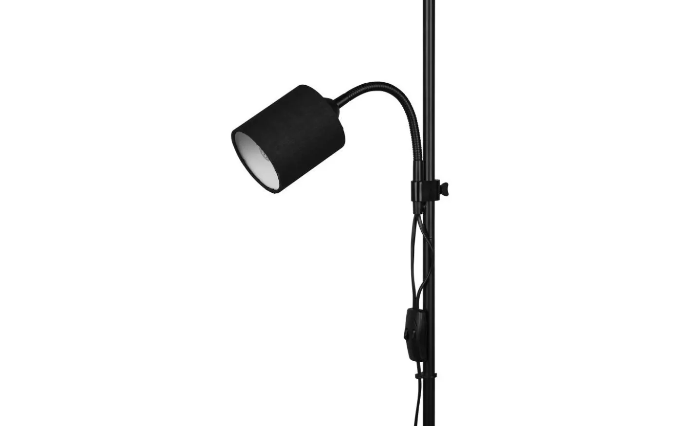 Owen Golvlampa E27+E14 svart