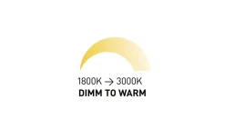 Owen LED Spotlight Dim to Warm 1800-3000K 520lm 7W(45W) Vit